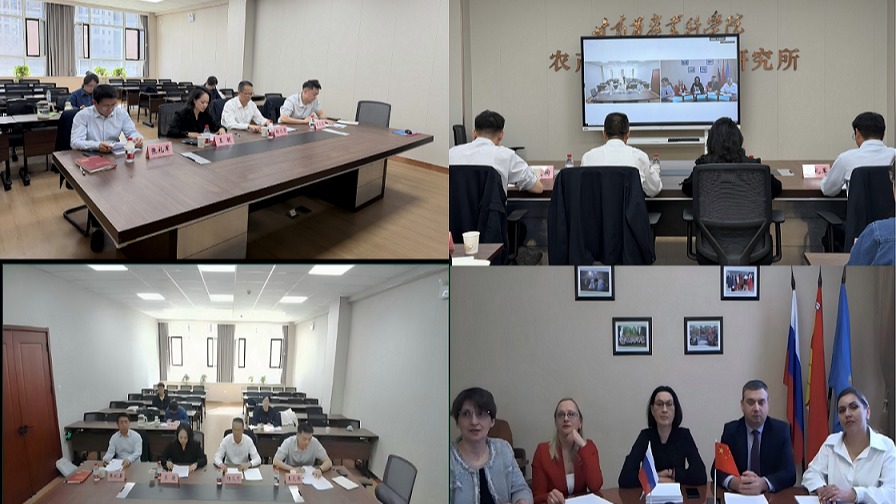 省农科院与沃罗涅日国立农业大学冬小麦研究联合项目召开首次工作会议