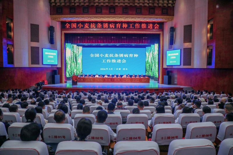 全国小麦抗条锈病育种工作推进会在甘肃清水召开